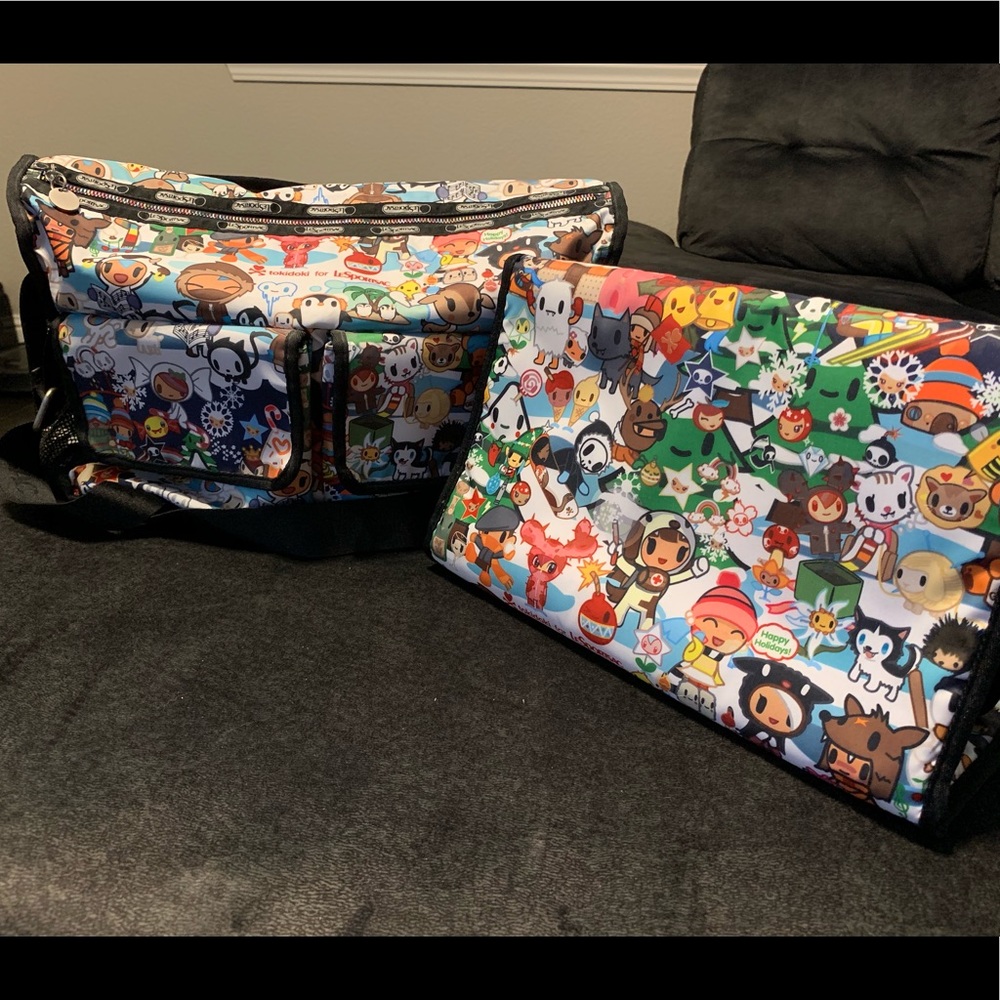 NWOT tokidoki x LeSportsac Diaper Bag - Holiday